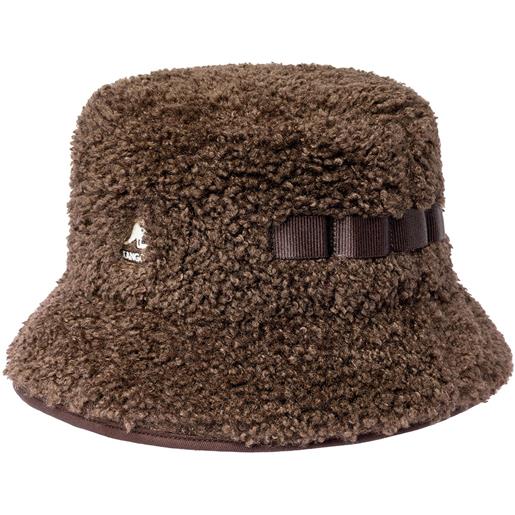 Kangol faux shearling utility bucket