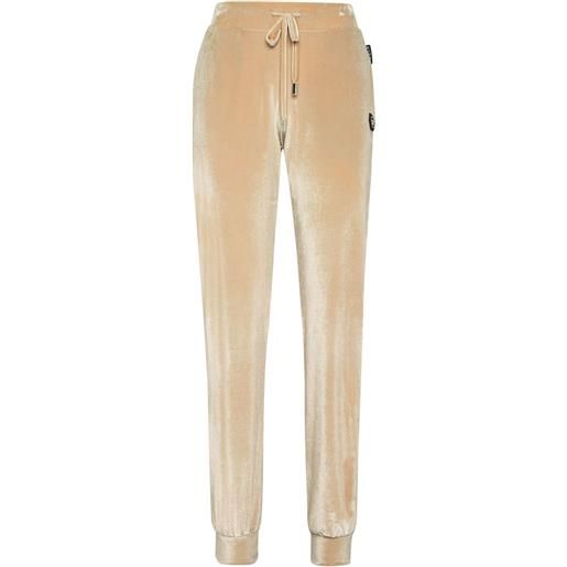 Philipp Plein pantaloni sportivi gothic plein - toni neutri