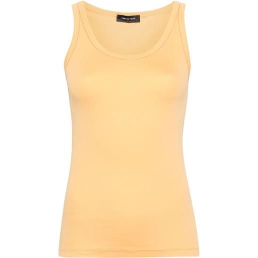 Fabiana Filippi top con catena - giallo