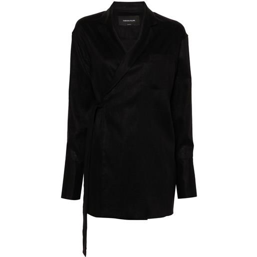 Fabiana Filippi giacca a portafoglio - nero