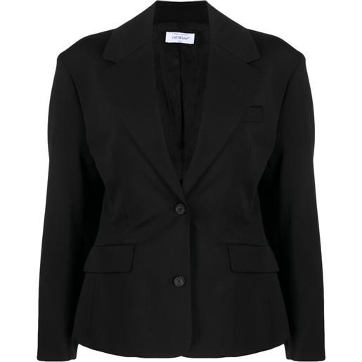 Off-White blazer sartoriale - nero