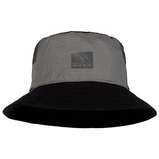 Buff. Cappello sun bucket gris unisex adult