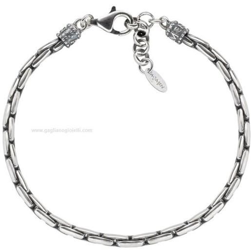 AMEN bracciale da uomo in argento