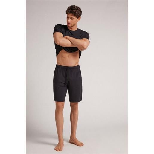 Intimissimi pantalone corto in soft silk nero