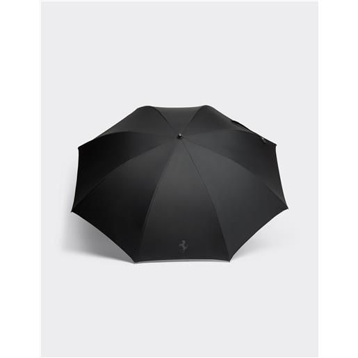 Ferrari ombrello con motivo cavallino pixel - ombrelli nero os