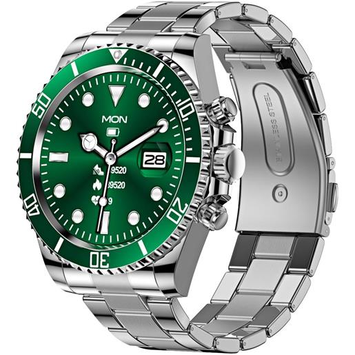PAUL EDWARD smartwatch uomo in acciaio con cassa 46 mm
