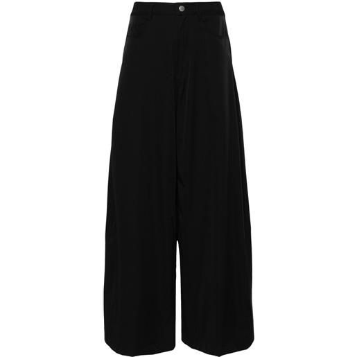 Andrea Ya'aqov pantaloni a gamba ampia - nero