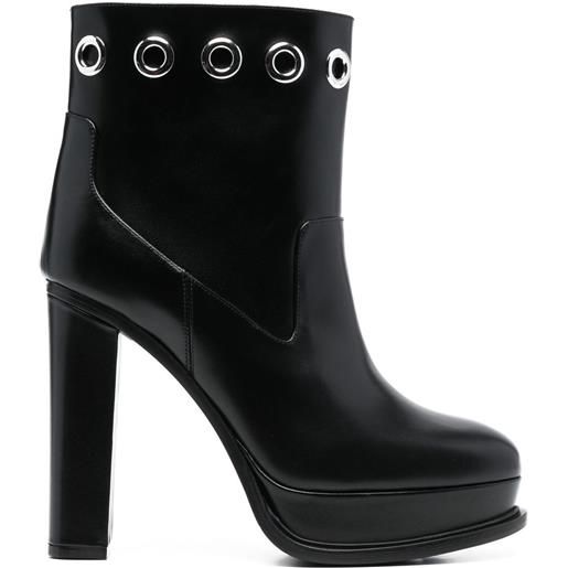 Alexander McQueen stivaletti - nero