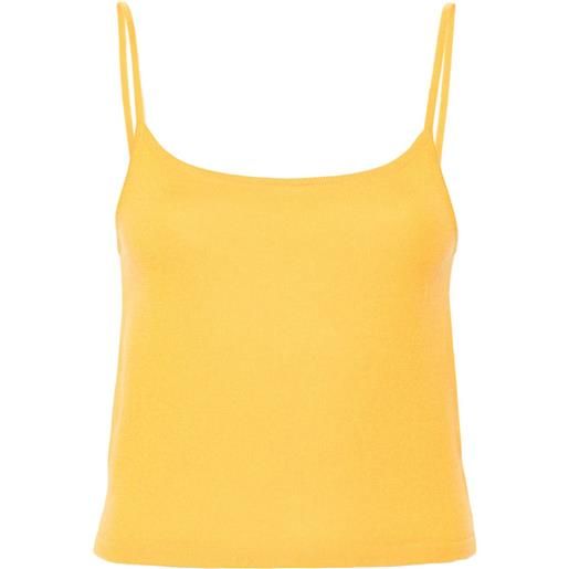 Teddy Cashmere canotta rapallo - giallo