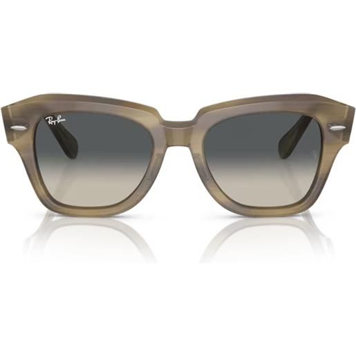 Ray-Ban occhiali da sole Ray-Ban state street rb2186 140571