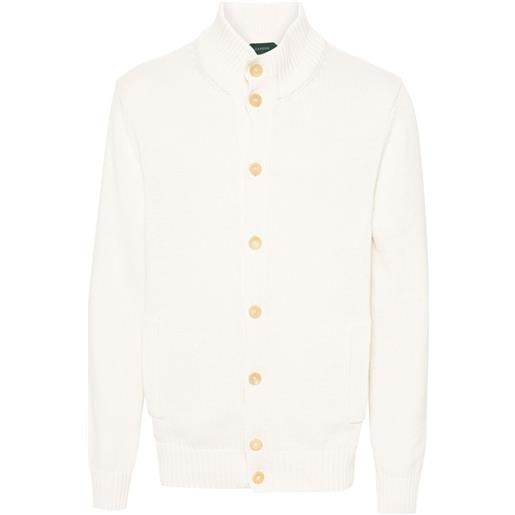 Zanone cardigan a collo alto - toni neutri