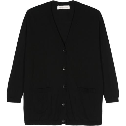 Lamberto Losani cardigan con scollo a v - nero