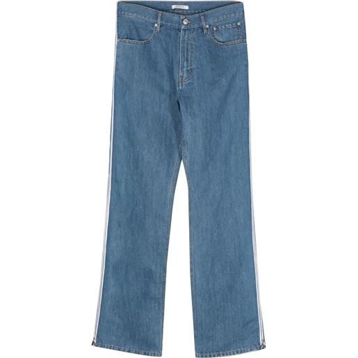 Gauchère jeans con zip - blu