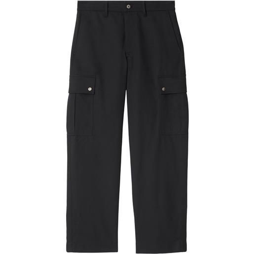 Burberry cargo lunghi - nero