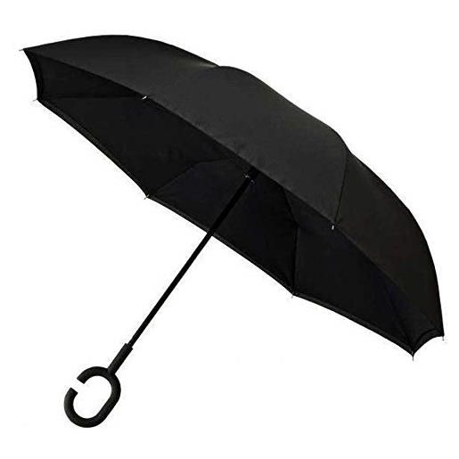 Impliva, parapluie pliants mixte noir noir taille unique