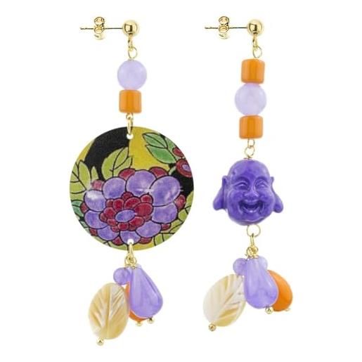 Orecchini Lebole Gioielli collezione Regalina piccoli colore lilla - Gioieller