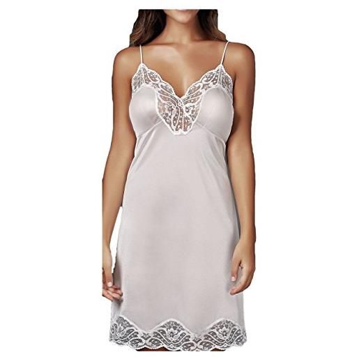 ANDRA LINGERIE andra sottoveste linea basic line spalla stretta art. 570 - colori bianco, nero, perla, marmotta, seta, polvere, champagne - polvere 7