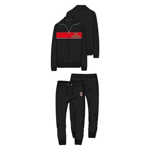 Pigiama Inter Per Bambini E Ragazzi - Felpa Con Zip E Pantaloni, 60% Cotone 40% Poliestere - Foto 5