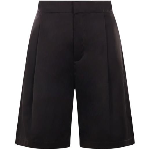 Sara Lanzi shorts sartoriali - nero
