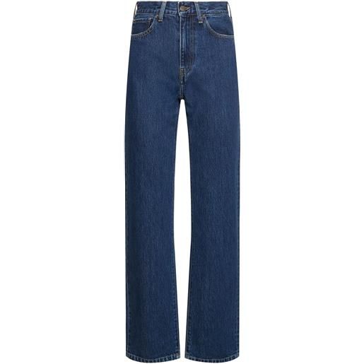 CARHARTT WIP jeans dritti vita alta noxon