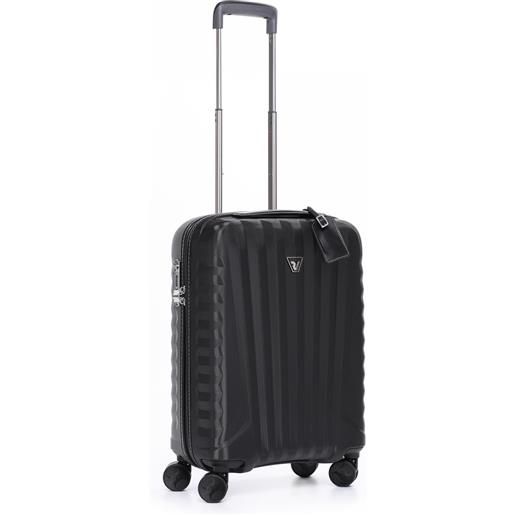 Roncato e-lite trolley bagaglio a mano 55x40x20 cm - nero/nero