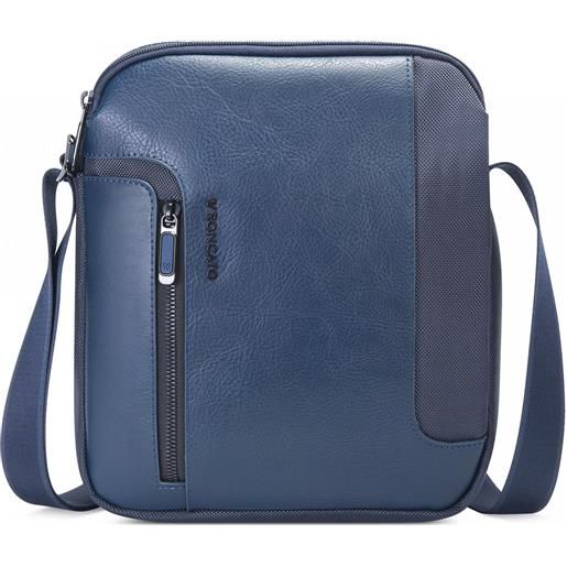Roncato panama 4.0 borsello uomo 28x24x6 cm - blu notte