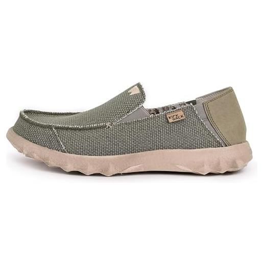 Mocassini Uomo Slip On Estivi - Scarpe Da Barca Leggere E Traspiranti, Senza Lacci, Comodissimi - Foto 3