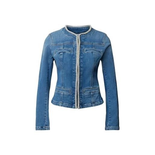 Giacca jeans con perle liu jo best sale