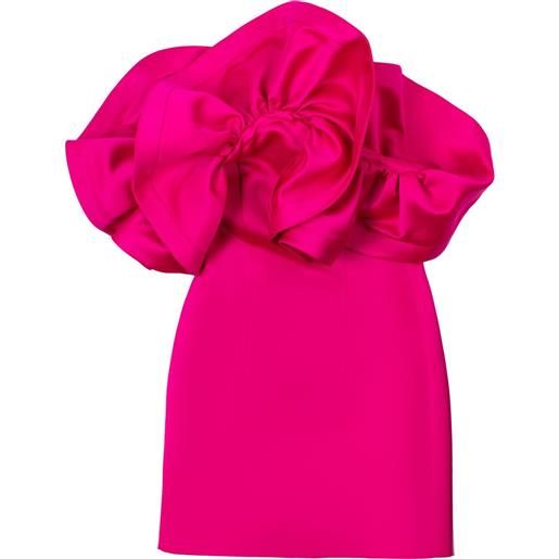 AZ FACTORY abito con spalle scoperte - rosa