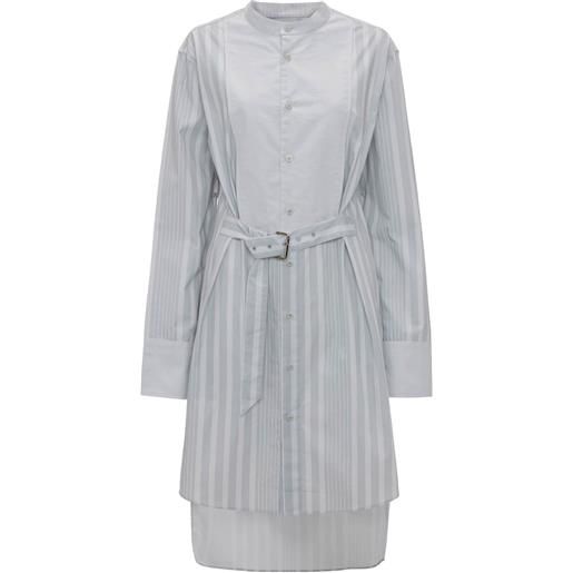 JW Anderson chemisier con cintura - grigio