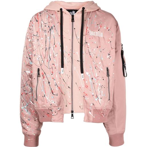 Haculla bomber con stampa - rosa