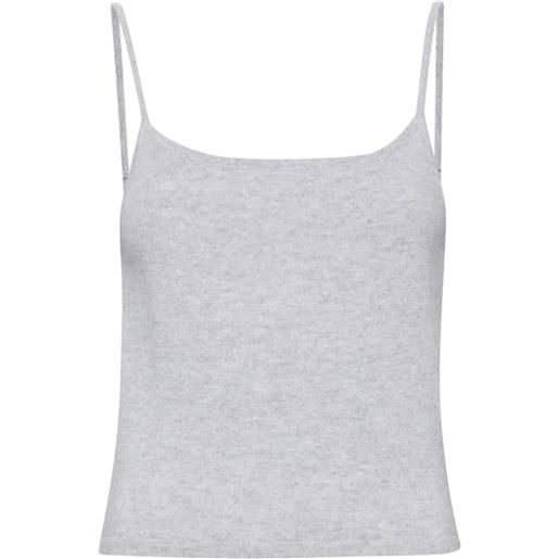 Teddy Cashmere canotta rapallo - grigio