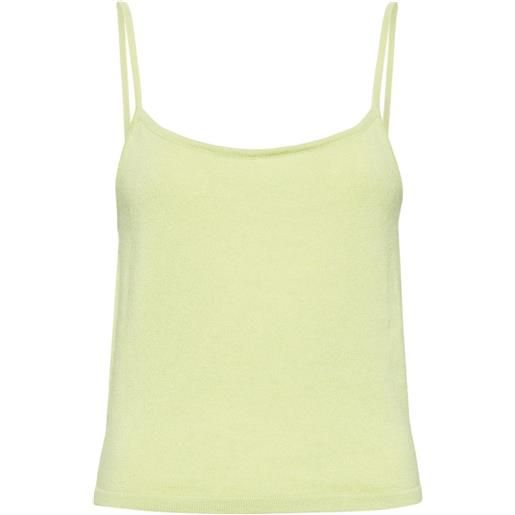 Teddy Cashmere canotta rapallo - verde