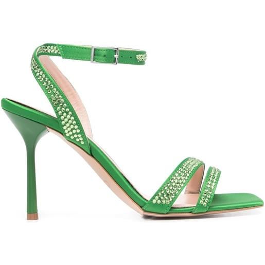 LIU JO sandali con decorazione - verde