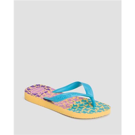 Havaianas infradito da bambino Havaianas kids flores caja
