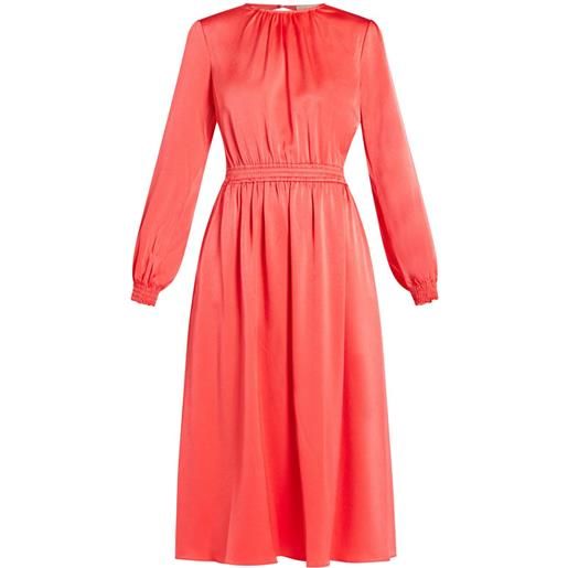 Michael Kors abito midi con scollatura posteriore - rosa