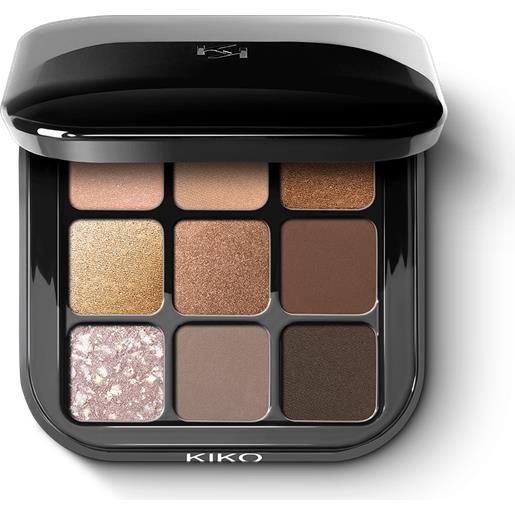 KIKO glamour multi finish eyeshadow palette 01