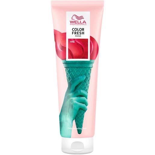 Wella Professionals color fresh mask red red maschera colore semi-permanente 150 ml tubetto