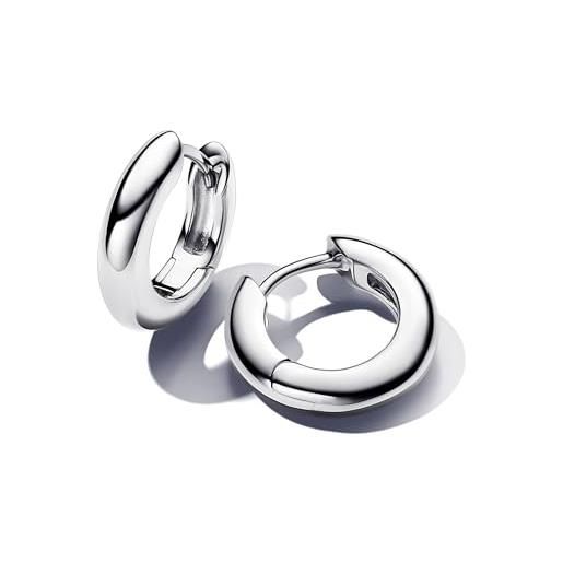 PANDORA essence orecchini a cerchio in argento sterling