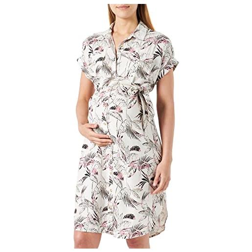 Noppies dress colombo nursing-maglietta a maniche corte con stampa all over vestito, pristine-n021, 40 donna