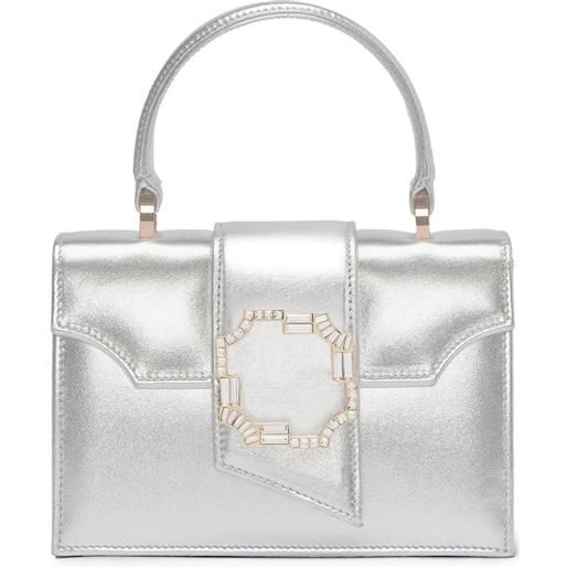 Malone Souliers borsa audrey mini - argento