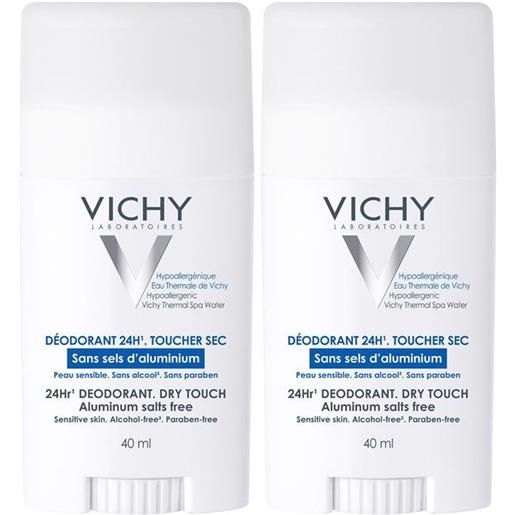 Vichy (L'Oreal Italia SpA) vichy deodorante 24h - effetto asciutto stick 40 ml set da 2 2x1 pz