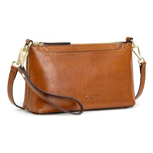 Mini Bag In Pelle Metallizzata Con Doppia Tracolla Made In Italy - Foto 12