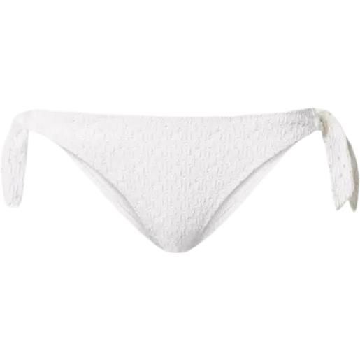 TWINSET tanga da bagno con ricamo sangallo