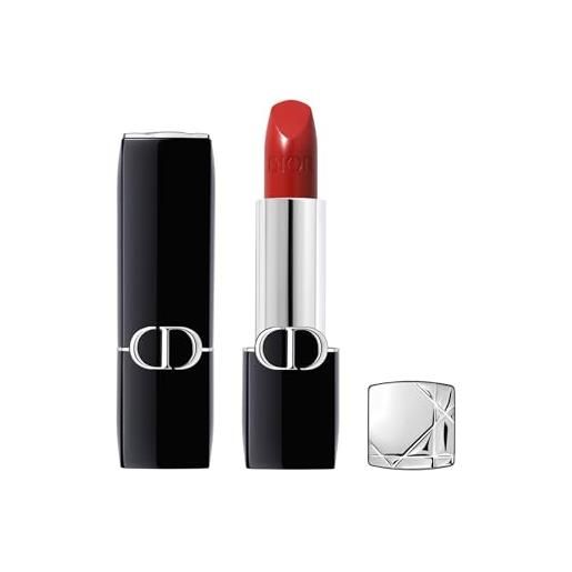 Dior rouge dior rossetto 743 rouge zinnia satin 30 ml