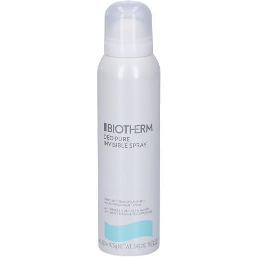 Forma Italiana SpA biotherm deo pure invisible spray 150 ml deodorante