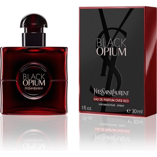 Yves Saint Laurent > Yves Saint Laurent black opium eau de parfum over red 30 ml