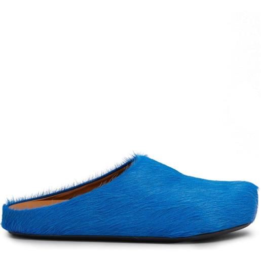 Marni slippers fussbett sabot - blu