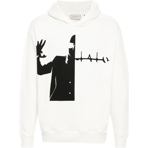 Limitato felpa rad con cappuccio - bianco