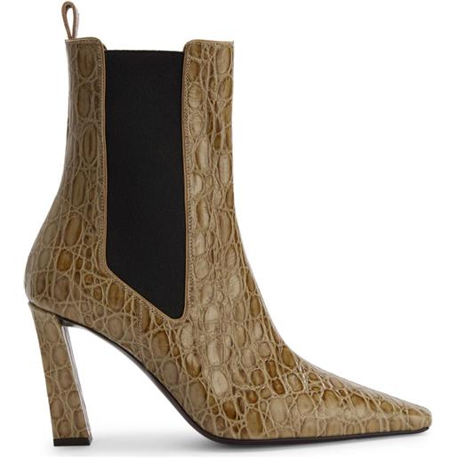 Giuseppe Zanotti stivali chelsea janie beatles 90mm - toni neutri